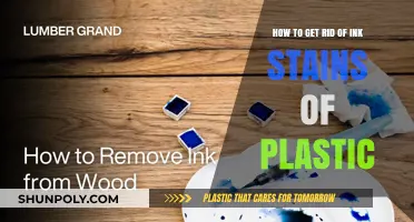 Effective Methods to Remove Ink Stains from Plastic Surfaces Easily
