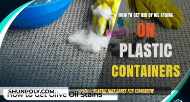 Removing Oil Stains from Plastic Containers: A Step-by-Step Guide
