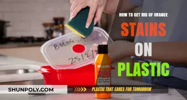 Effective Ways to Remove Orange Stains from Plastic Surfaces