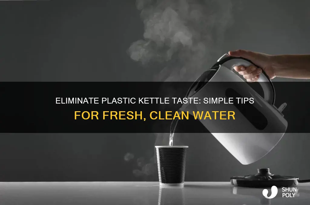 how to get rid of plastic kettle taste