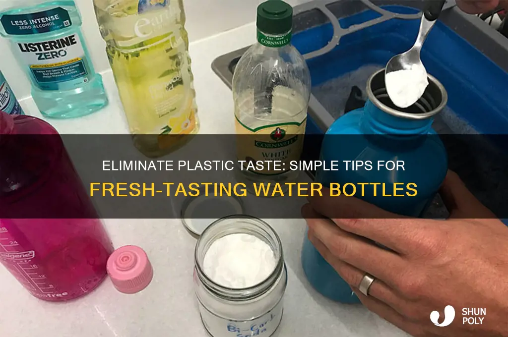 how to get rid of plastic taste from bottle