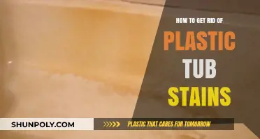 Effective Tips to Remove Stubborn Stains from Plastic Tubs Easily