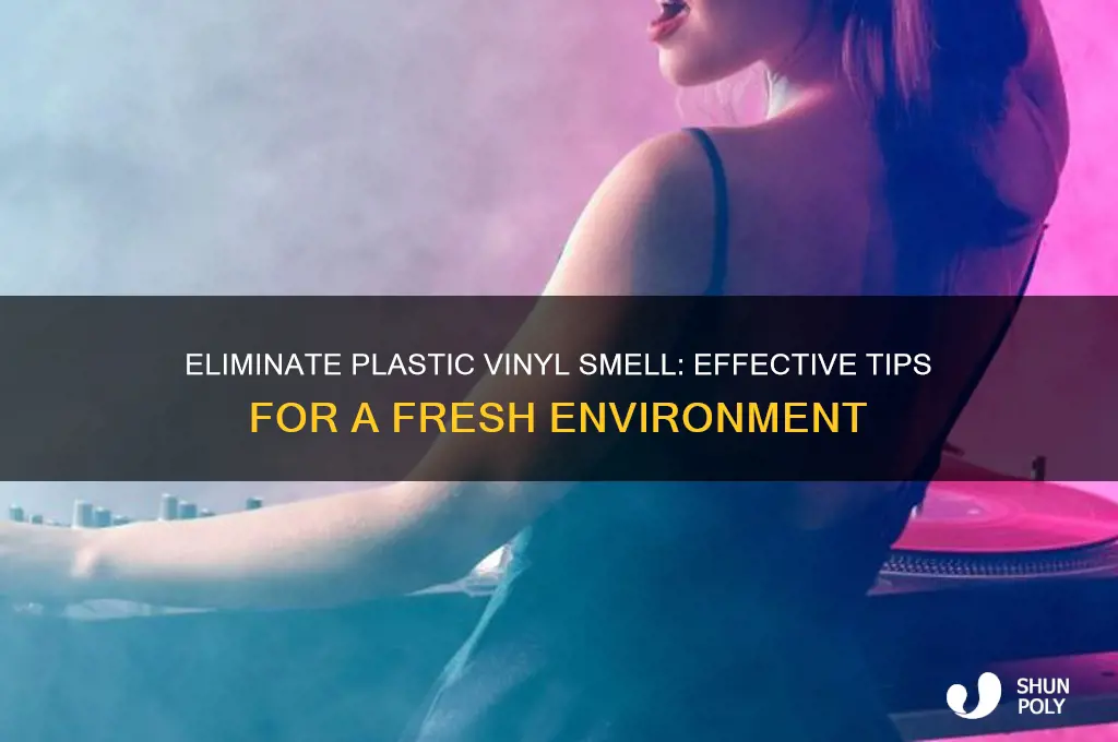 how to get rid of plastic vinyl smell