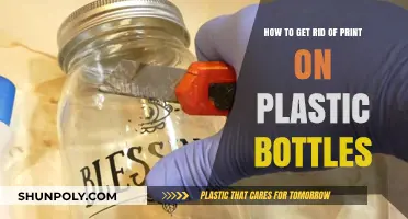 Effective Methods to Remove Print from Plastic Bottles for Reuse