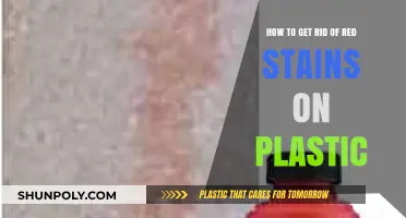 Effective Methods to Remove Stubborn Red Stains from Plastic Surfaces