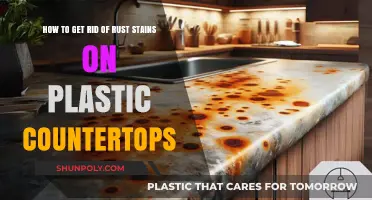 Effective Ways to Remove Rust Stains from Plastic Countertops