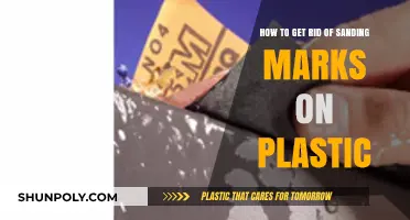 Effective Techniques to Remove Sanding Marks from Plastic Surfaces