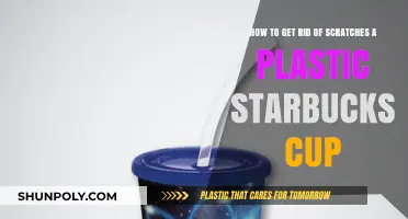 Fix Scratched Starbucks Plastic Cups: Easy DIY Repair Guide