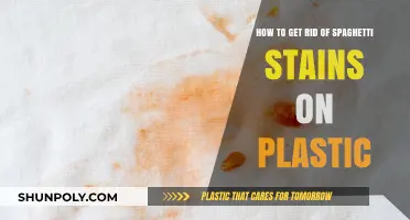 Effective Tips to Remove Spaghetti Stains from Plastic Surfaces