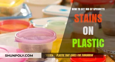 Effective Tips to Remove Spaghetti Stains from Plastic Surfaces