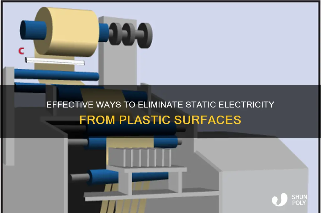 how to get rid of static electricity in plastic