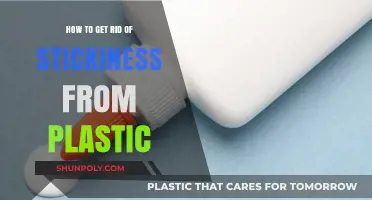 Effective Ways to Remove Stickiness from Plastic Surfaces Easily