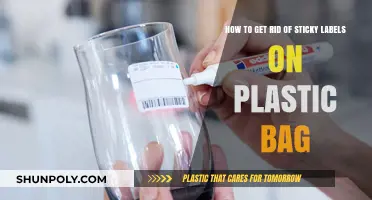 Effective Ways to Remove Sticky Labels from Plastic Bags Easily