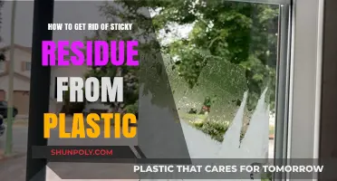 Effective Ways to Remove Sticky Residue from Plastic Surfaces Easily