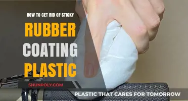 Effective Methods to Remove Sticky Rubber Coating from Plastic Surfaces