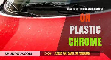 Effective Ways to Remove Water Marks from Plastic Chrome Surfaces