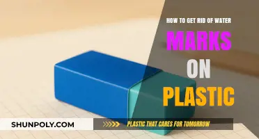 Effective Ways to Remove Water Marks from Plastic Surfaces