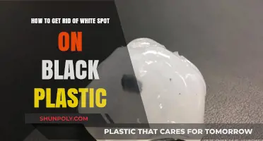 Effective Ways to Remove White Spots from Black Plastic Surfaces