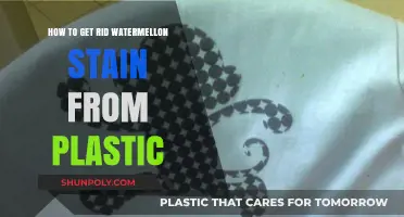 Effective Ways to Remove Watermelon Stains from Plastic Surfaces
