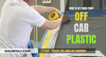 Removing Road Paint from Car Plastic: Effective Methods