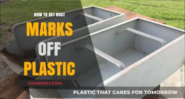 Effective Ways to Remove Rust Stains from Plastic Surfaces Easily