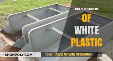 Effective Methods to Remove Rust Stains from White Plastic Surfaces