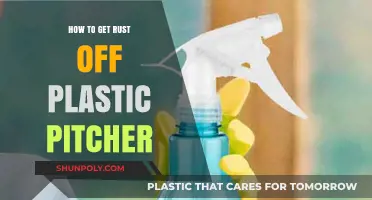 Effective Methods to Remove Rust Stains from Plastic Pitchers Easily