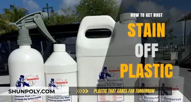 Effective Methods to Remove Rust Stains from Plastic Surfaces Easily