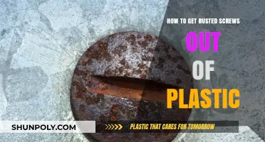 Removing Rusted Screws from Plastic: Effective Techniques and Tips