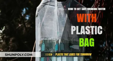 Purify Water Safely: Using a Plastic Bag for Clean Drinking Water