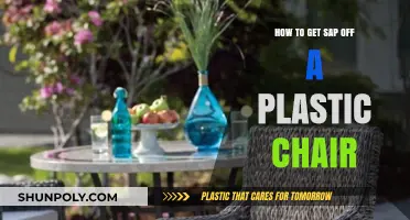 Effective Methods to Remove Sap from Plastic Chairs Easily