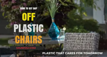 Effective Ways to Remove Sap from Plastic Chairs Easily
