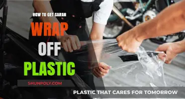 Effortless Tips to Remove Saran Wrap from Plastic Surfaces Easily