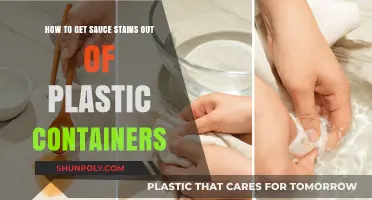 Effective Tips to Remove Sauce Stains from Plastic Containers Easily