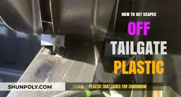 Removing Scapes from Tailgate Plastic: Quick and Easy DIY Guide