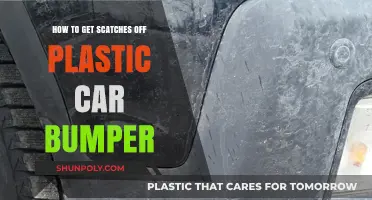 Effective DIY Methods to Remove Scratches from Plastic Car Bumpers