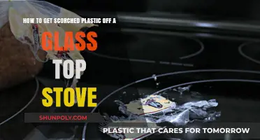 Effective Methods to Remove Scorched Plastic from Glass Stove Tops