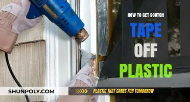 Easy Steps to Remove Scotch Tape Residue from Plastic Surfaces