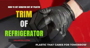 Easy DIY Fixes: Removing Scratches from Your Fridge's Plastic Trim
