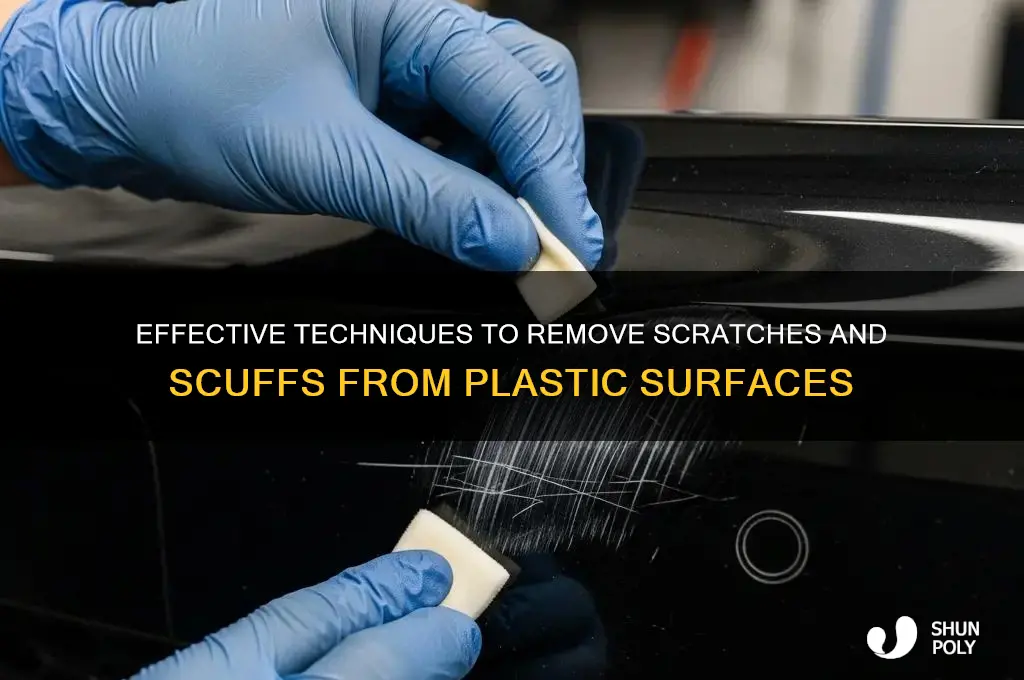 how to get scratches and scuffs out of plastic