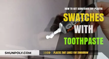 Remove Scratches from Plastic Swatches Easily with Toothpaste: A Guide