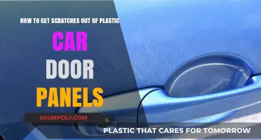 Effective DIY Methods to Remove Scratches from Plastic Car Door Panels