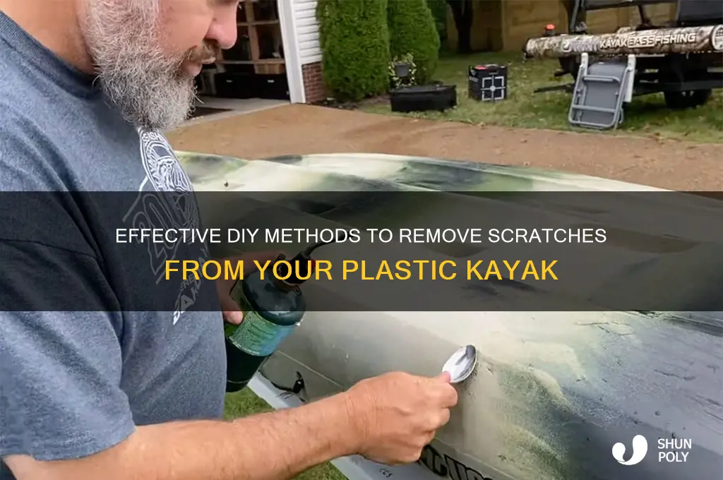 how to get scratches out of plastic kayak