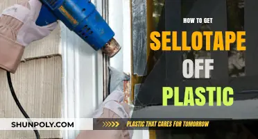 Easy Tips to Remove Sellotape Residue from Plastic Surfaces