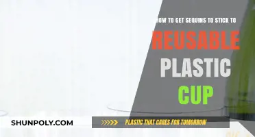 DIY Sparkle: Easy Tips for Attaching Sequins to Reusable Plastic Cups