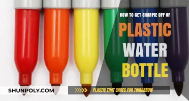 Effective Ways to Remove Sharpie Marks from Plastic Water Bottles