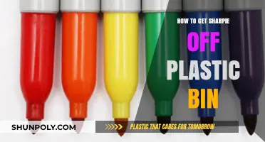 Effective Methods to Remove Sharpie Stains from Plastic Bins Easily