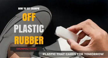 Effective Methods to Remove Sharpie from Plastic and Rubber Surfaces