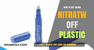 Effective Methods to Remove Silver Nitrate Stains from Plastic Surfaces