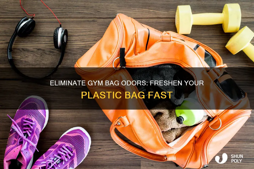 how to get smell out of plastic gym bag